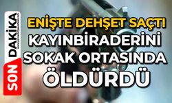 Enişte dehşet saçtı: Kayınbiraderini sokak ortasında öldürdü