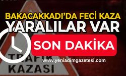Bakacakkadı'da korkunç kaza: Yaralılar var