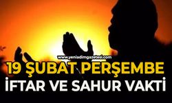 19 Şubat 2026 | Zonguldak İftar ve Sahur Saatleri