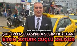 Şoförler Odası’nda seçim heyecanı: Ersin Öztürk güçlü geliyor