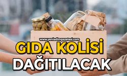 Gıda kolisi dağıtılacak