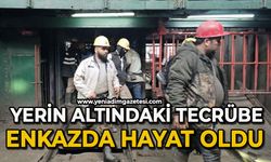 Yerin altındaki tecrübe enkazda hayat oldu