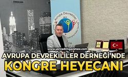 Avrupa Devrekliler Derneği'nde kongre heyecanı