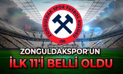 İlk 11 belli oldu