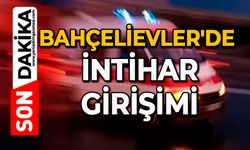 Bahçelievler'de intihar girişimi