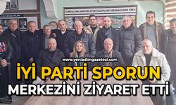İYİ Parti sporun merkezini ziyaret etti