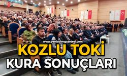 Kozlu TOKİ kura sonuçları