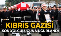 Kıbrıs gazisi son yolculuğuna uğurlandı