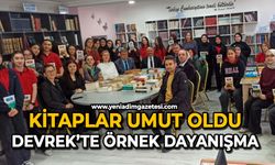 Kitaplar umut oldu: Devrek’te örnek dayanışma