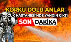 Korku dolu anlar: Çocuk Hastanesi’nde yangın çıktı