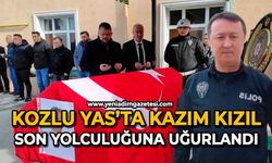 Kozlu yas’ta: Kazım Kızıl son yolculuğuna uğurlandı