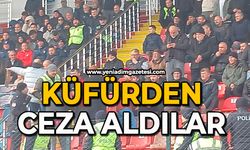 Küfürden ceza yediler