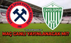 Zonguldak – Çayeli maçının canlı yayını var mı?