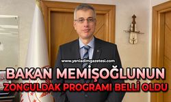 Bakan Kemal Memişoğlu’nun Zonguldak programı belli oldu