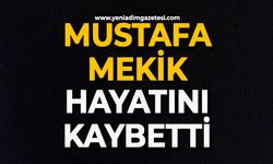 Mustafa Mekik hayatını kaybetti