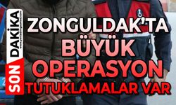 Zonguldak'ta büyük operasyon: Çok sayıda gözaltı var