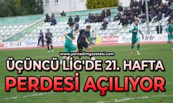 Üçüncü Lig'de 21. hafta perdesi açılıyor