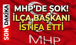 MHP şok: İlçe Başkanı istifa etti