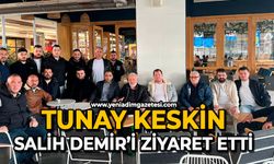 Tunay Keskin Salih Demir’i ziyaret etti