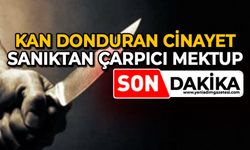 Kan donduran cinayet: Sanıktan çarpıcı mektup