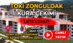TOKİ Zonguldak kura çekimi KANAL Z ekranlarında