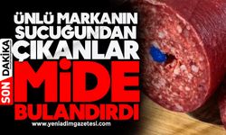 Ünlü markanın sucuğundan çıkanlar mide bulandırdı