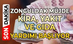 Zonguldak müjde: Kira, yakıt ve gıda yardımı başlıyor
