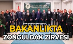 Bakanlıkta Zonguldak zirvesi