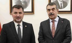 Bakan Tekin ile Düzce'nin eğitim gündemi görüşüldü