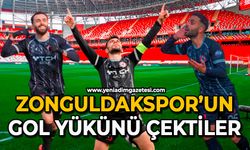 Zonguldakspor’un gol yükünü çektiler