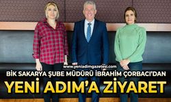 BİK Sakarya Şube Müdürü İbrahim Çorbacı’dan Yeni Adım’a ziyaret