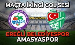 Ereğli, Amasya maçında ikinci gol sesi