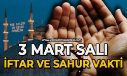 3 Mart 2026 | Zonguldak İftar ve Sahur Saatleri