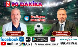 90 Dakika bu akşam KANAL Z ekranlarında