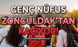 Gençler Zonguldak’tan kaçıyor!