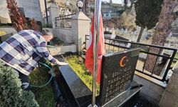 Şehitliklerde bakım ve temizlik seferberliği