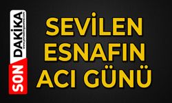Sevilen esnafın acı günü