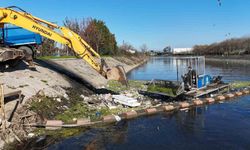 12 metreküp atık denize ulaşmadan toplandı