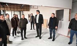 3 bin 500 metrekarelik spor kompleksinin inşası sürüyor