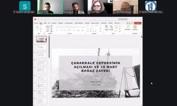 BARÜ'de Çanakkale Cephesi ve 18 Mart Boğaz Zaferi anlatıldı