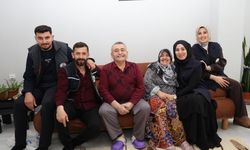 Bayramda gönüllere dokunan ziyaret