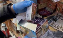 Çok miktarda kaçak tütün ürünü ele geçirildi