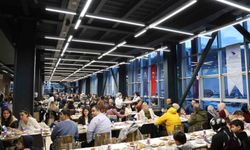 Düzce üniversitesi iftar sofrasında buluştu