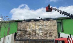 Fabrikada korkutan yangın