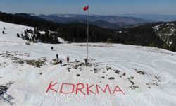 Ilgaz Dağı'nın zirvesinde anlamlı anma