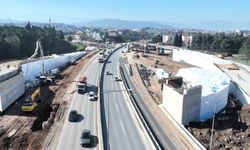 Kavşak projesinin yüzde 54'ü tamamlandı