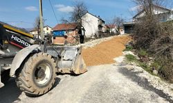 Köy yollarında çalışmalar sürüyor