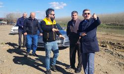 Köy yollarında onarım ve bakım incelemesi yapıldı