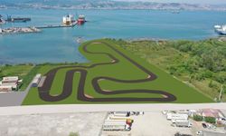 Motorcu Eğitim Pisti yapılıyor