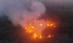 Otluk alanda çıkan yangın büyümeden söndürüldü